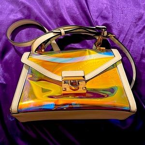 Aldo Holographic Crossbody Purse